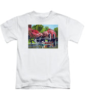 Boston Public Gardens Boston Massachusetts - Kids T-Shirt