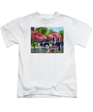Boston Public Gardens Boston Massachusetts - Kids T-Shirt