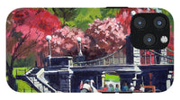 Boston Public Gardens Boston Massachusetts - Phone Case