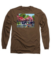 Boston Public Gardens Boston Massachusetts - Long Sleeve T-Shirt