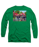 Boston Public Gardens Boston Massachusetts - Long Sleeve T-Shirt