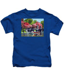 Boston Public Gardens Boston Massachusetts - Kids T-Shirt