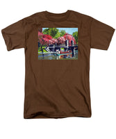 Boston Public Gardens Boston Massachusetts - Men's T-Shirt  (Regular Fit)