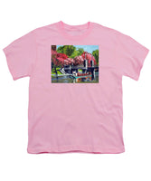 Boston Public Gardens Boston Massachusetts - Youth T-Shirt