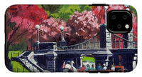 Boston Public Gardens Boston Massachusetts - Phone Case