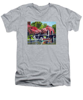 Boston Public Gardens Boston Massachusetts - Men's V-Neck T-Shirt