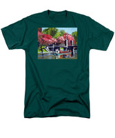 Boston Public Gardens Boston Massachusetts - Men's T-Shirt  (Regular Fit)