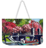 Boston Public Gardens Boston Massachusetts - Weekender Tote Bag