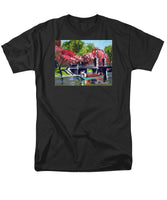 Boston Public Gardens Boston Massachusetts - Men's T-Shirt  (Regular Fit)