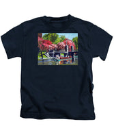 Boston Public Gardens Boston Massachusetts - Kids T-Shirt