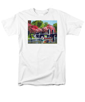 Boston Public Gardens Boston Massachusetts - Men's T-Shirt  (Regular Fit)