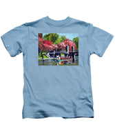 Boston Public Gardens Boston Massachusetts - Kids T-Shirt