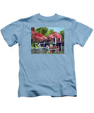 Boston Public Gardens Boston Massachusetts - Kids T-Shirt
