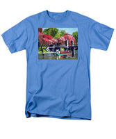 Boston Public Gardens Boston Massachusetts - Men's T-Shirt  (Regular Fit)