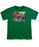 Boston Public Gardens Boston Massachusetts - Youth T-Shirt