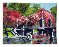 Boston Public Gardens Boston Massachusetts - Blanket