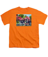 Boston Public Gardens Boston Massachusetts - Youth T-Shirt