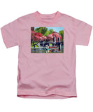 Boston Public Gardens Boston Massachusetts - Kids T-Shirt
