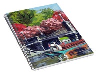 Boston Public Gardens Boston Massachusetts - Spiral Notebook