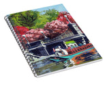 Boston Public Gardens Boston Massachusetts - Spiral Notebook