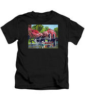 Boston Public Gardens Boston Massachusetts - Kids T-Shirt
