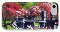 Boston Public Gardens Boston Massachusetts - Phone Case