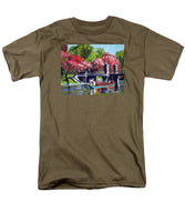 Boston Public Gardens Boston Massachusetts - Men's T-Shirt  (Regular Fit)