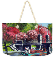 Boston Public Gardens Boston Massachusetts - Weekender Tote Bag