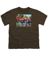 Boston Public Gardens Boston Massachusetts - Youth T-Shirt
