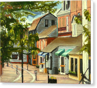 Bowen's Wharf Newport Rhode Island - Canvas Print