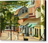 Bowen's Wharf Newport Rhode Island - Canvas Print