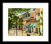 Bowen's Wharf Newport Rhode Island - Framed Print