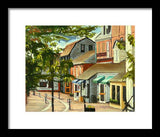 Bowen's Wharf Newport Rhode Island - Framed Print