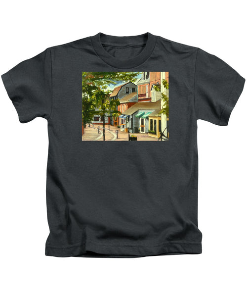 Bowen's Wharf Newport Rhode Island - Kids T-Shirt