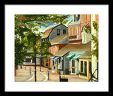 Bowen's Wharf Newport Rhode Island - Framed Print