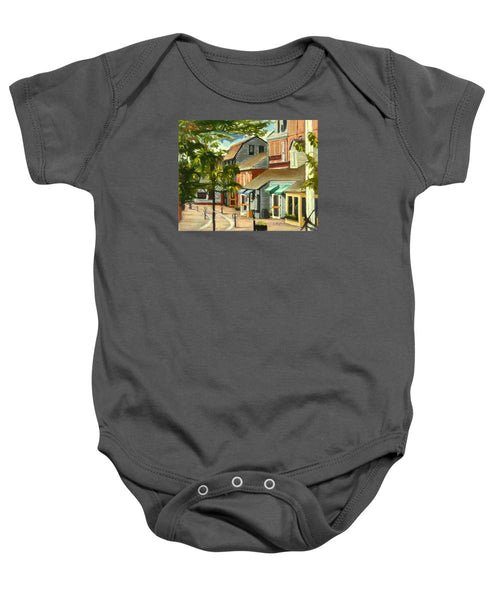 Bowen's Wharf Newport Rhode Island - Baby Onesie