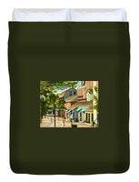 Bowen's Wharf Newport Rhode Island - Duvet Cover