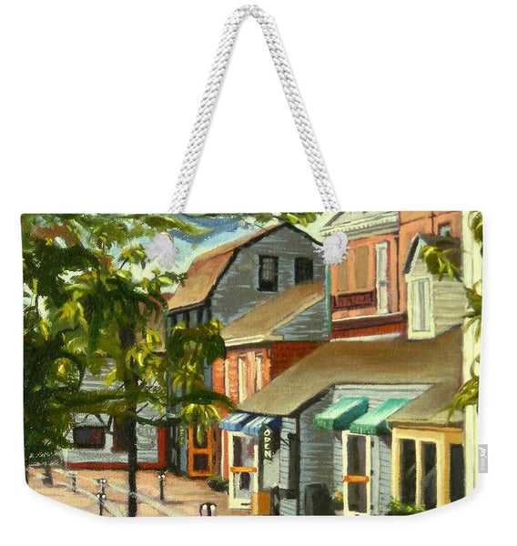 Bowen's Wharf Newport Rhode Island - Weekender Tote Bag
