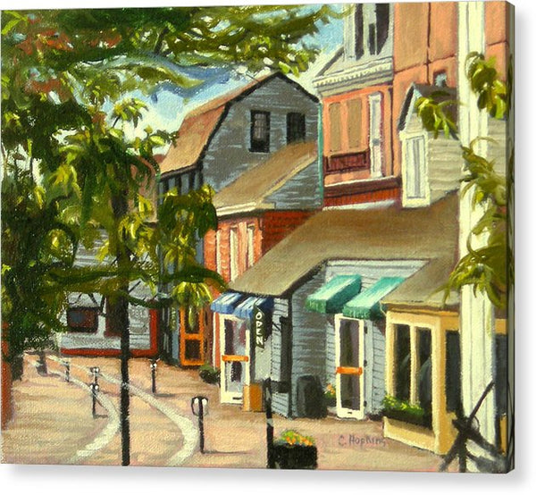 Bowen's Wharf Newport Rhode Island - Acrylic Print
