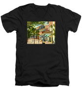 Bowen's Wharf Newport Rhode Island - Men's V-Neck T-Shirt