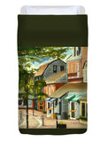 Bowen's Wharf Newport Rhode Island - Duvet Cover