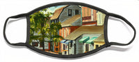 Bowen's Wharf Newport Rhode Island - Face Mask