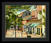 Bowen's Wharf Newport Rhode Island - Framed Print