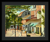 Bowen's Wharf Newport Rhode Island - Framed Print
