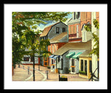 Bowen's Wharf Newport Rhode Island - Framed Print