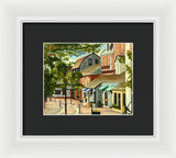 Bowen's Wharf Newport Rhode Island - Framed Print