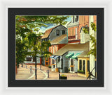 Bowen's Wharf Newport Rhode Island - Framed Print