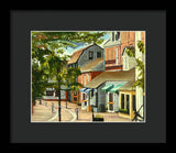 Bowen's Wharf Newport Rhode Island - Framed Print