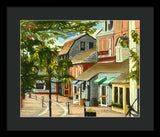 Bowen's Wharf Newport Rhode Island - Framed Print