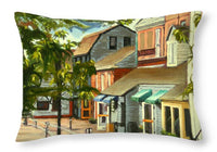 Bowen's Wharf Newport Rhode Island - Throw Pillow